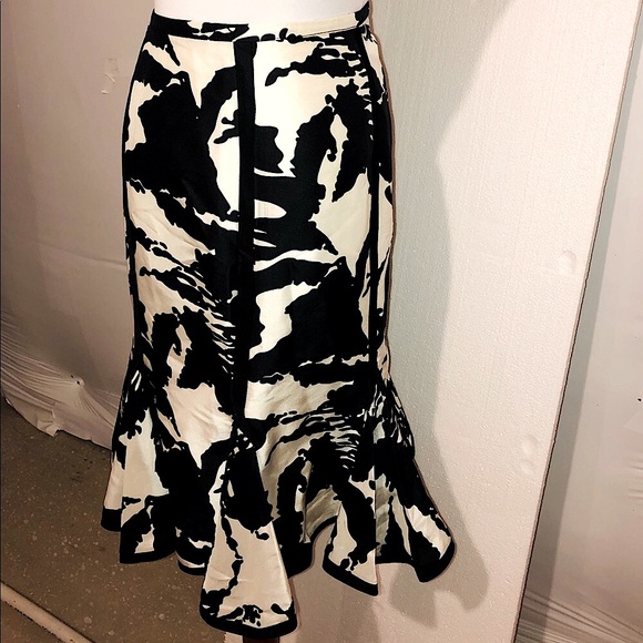 🆕NWT Transitions Silk Trumpet Skirt - Picture 2 of 8